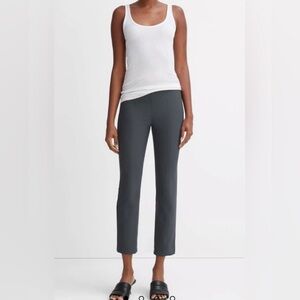 Vince Stitch Front Seam Ponte Legging size x-small in dark gray
